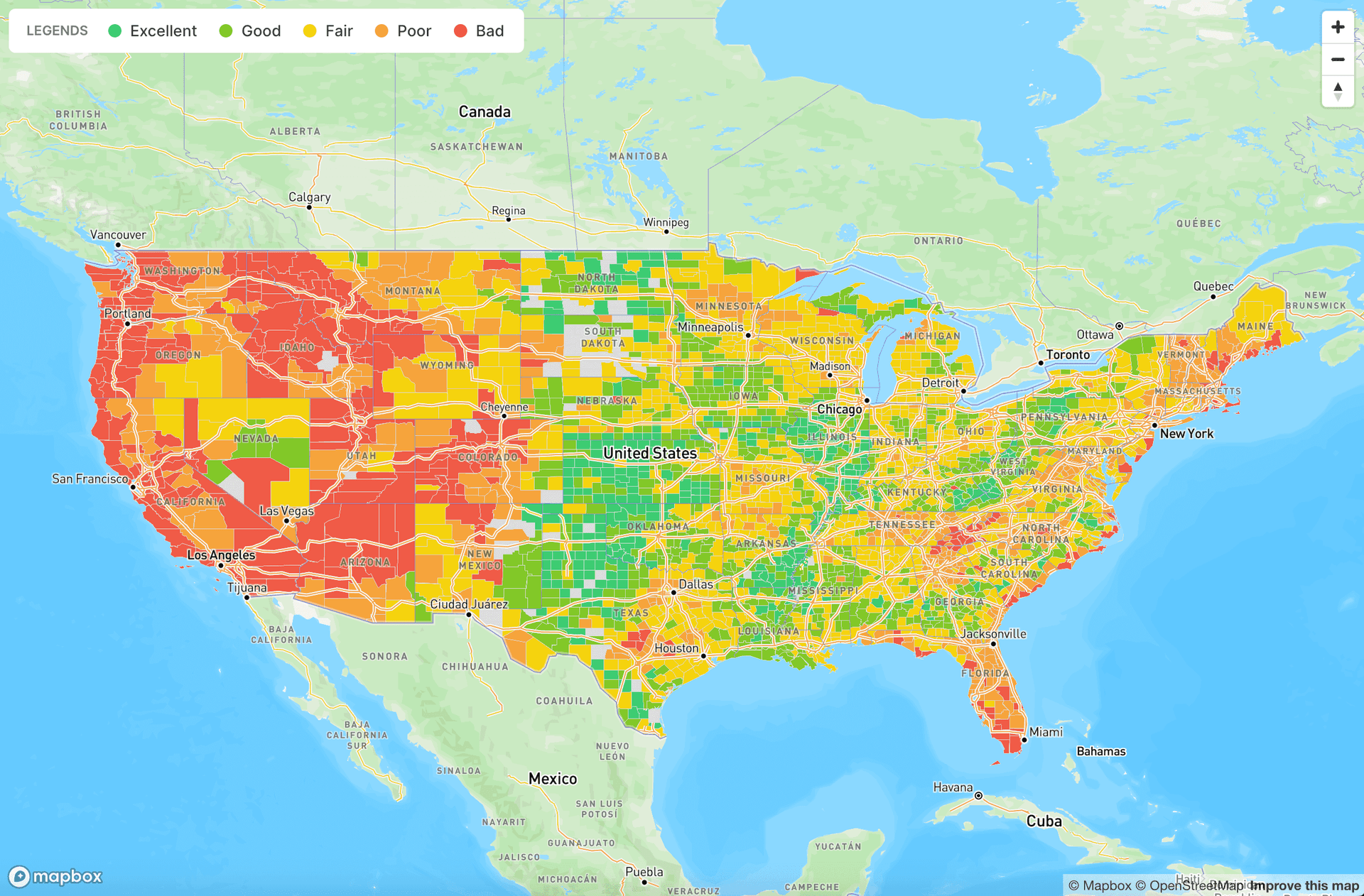 Map view