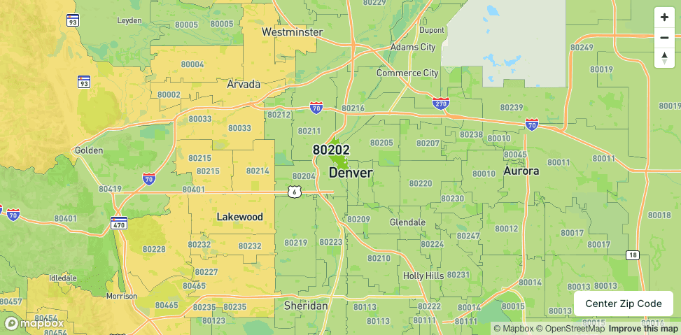Map view