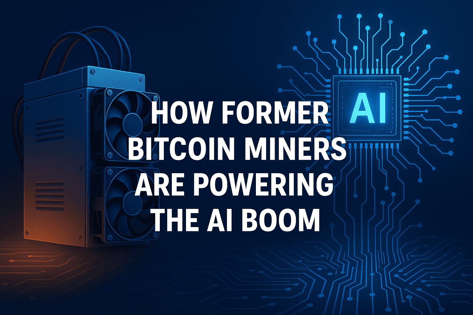 Former Bitcoin Miners Are Powering the AI Boom