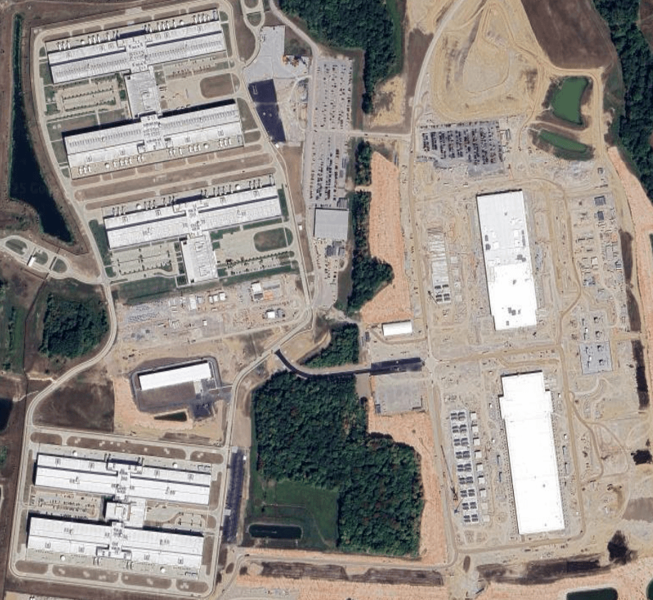 prometheus_meta_data_center_aterio by Google Earth